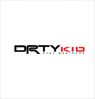 DRTY-KID Bedside Decal - Black